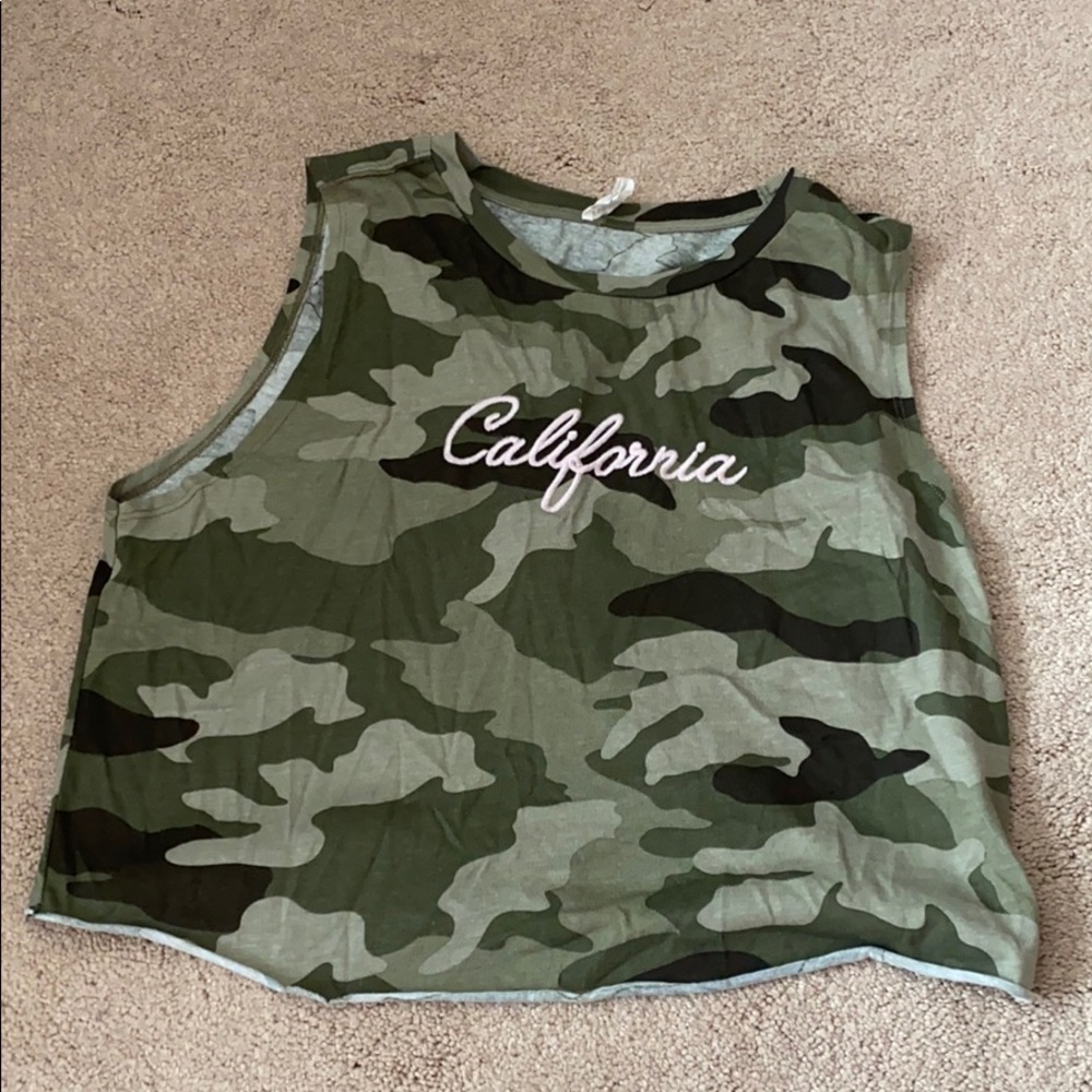 Crop top tank